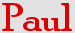 pauls name graphic
