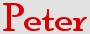 peters name graphic